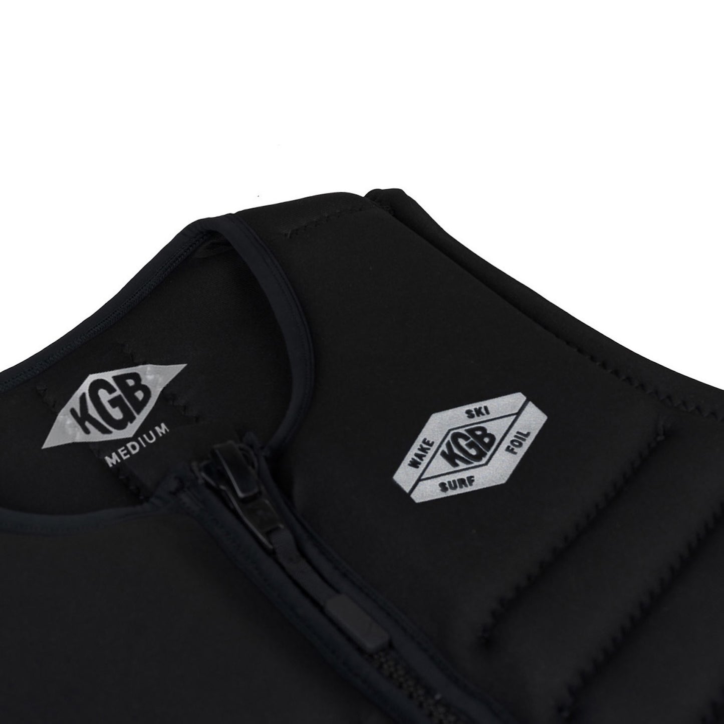 2026 KGB Select Vest Black/Silver