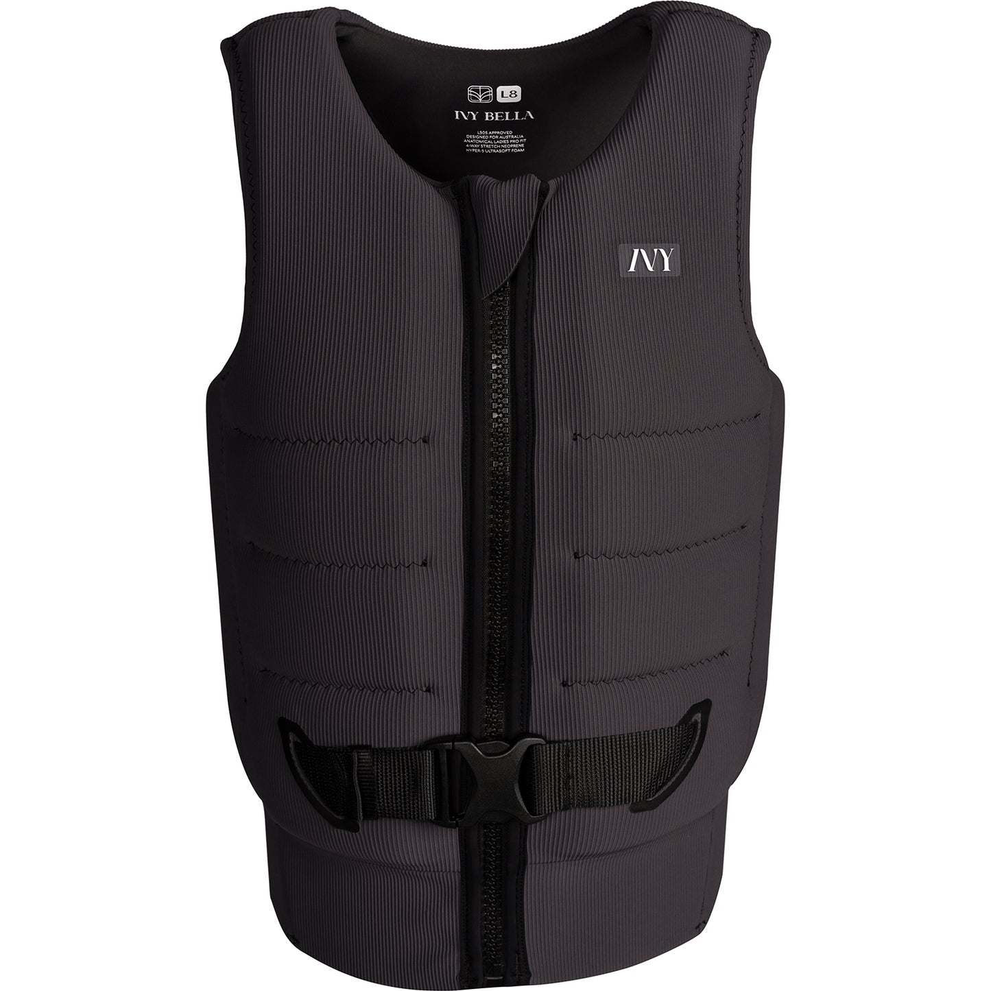 2027 IVY BELLA VEST CHARCOAL