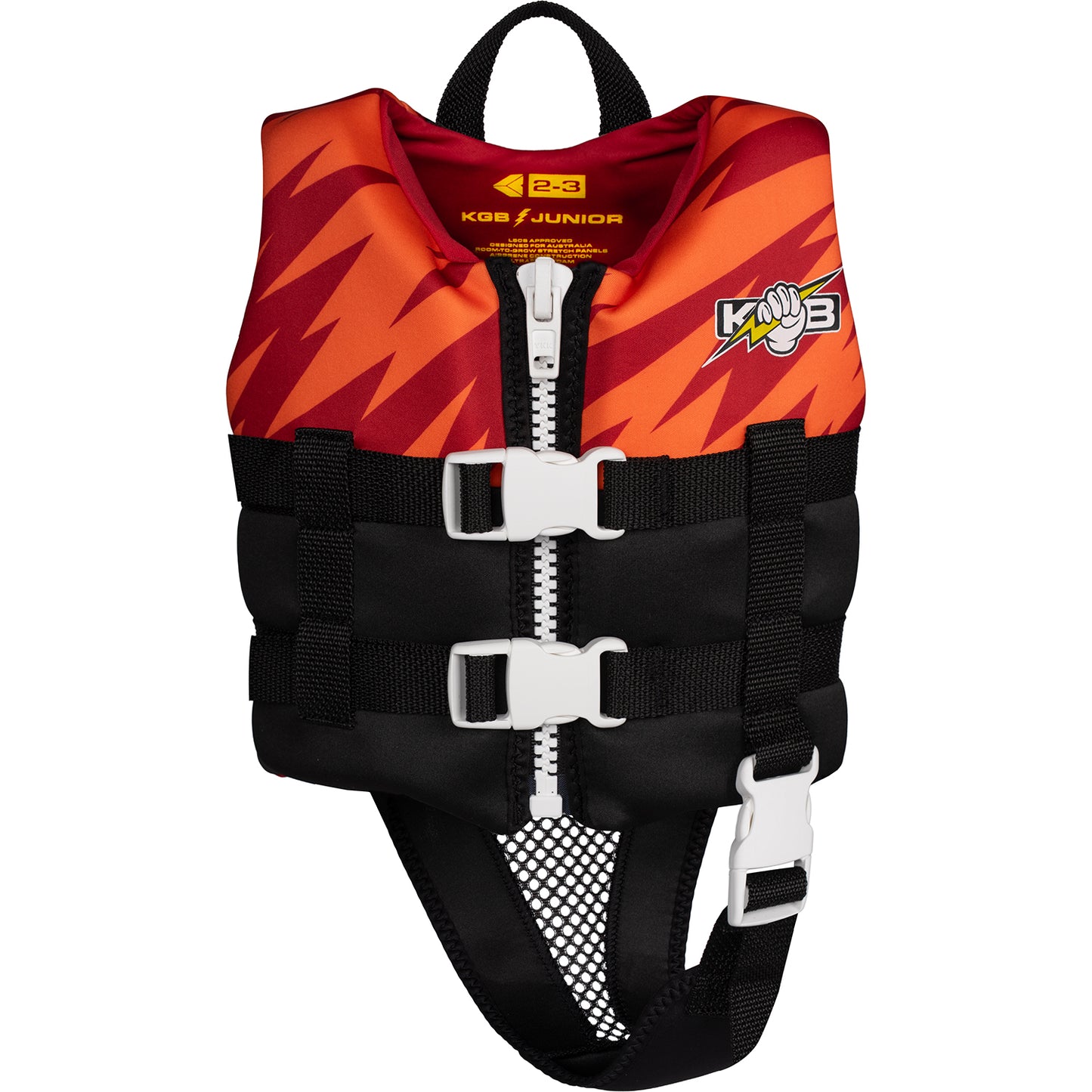 2027 KGB JUNIOR BOYS VEST RED