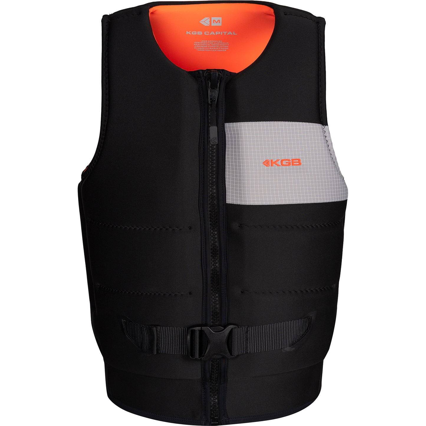 2027 KGB CAPITAL VEST BLACK