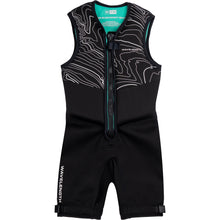 Load image into Gallery viewer, 2027 WAVELENGTH JUNIOR BOYS' BUOYANCY SUIT BLACK
