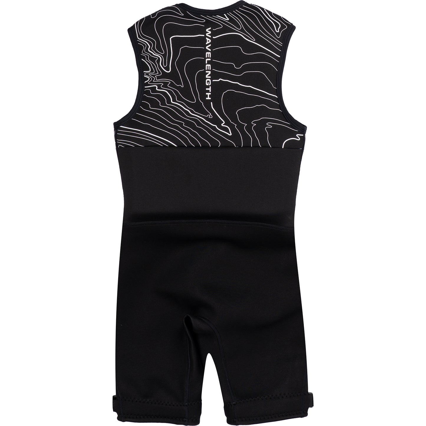 2027 WAVELENGTH JUNIOR BOYS' BUOYANCY SUIT BLACK