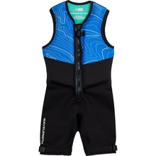 Load image into Gallery viewer, 2027 WAVELENGTH JUNIOR BOYS' BUOYANCY SUIT BLUE

