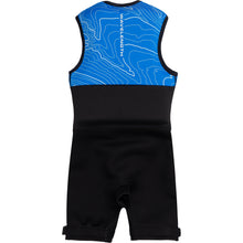 Load image into Gallery viewer, 2027 WAVELENGTH JUNIOR BOYS' BUOYANCY SUIT BLUE
