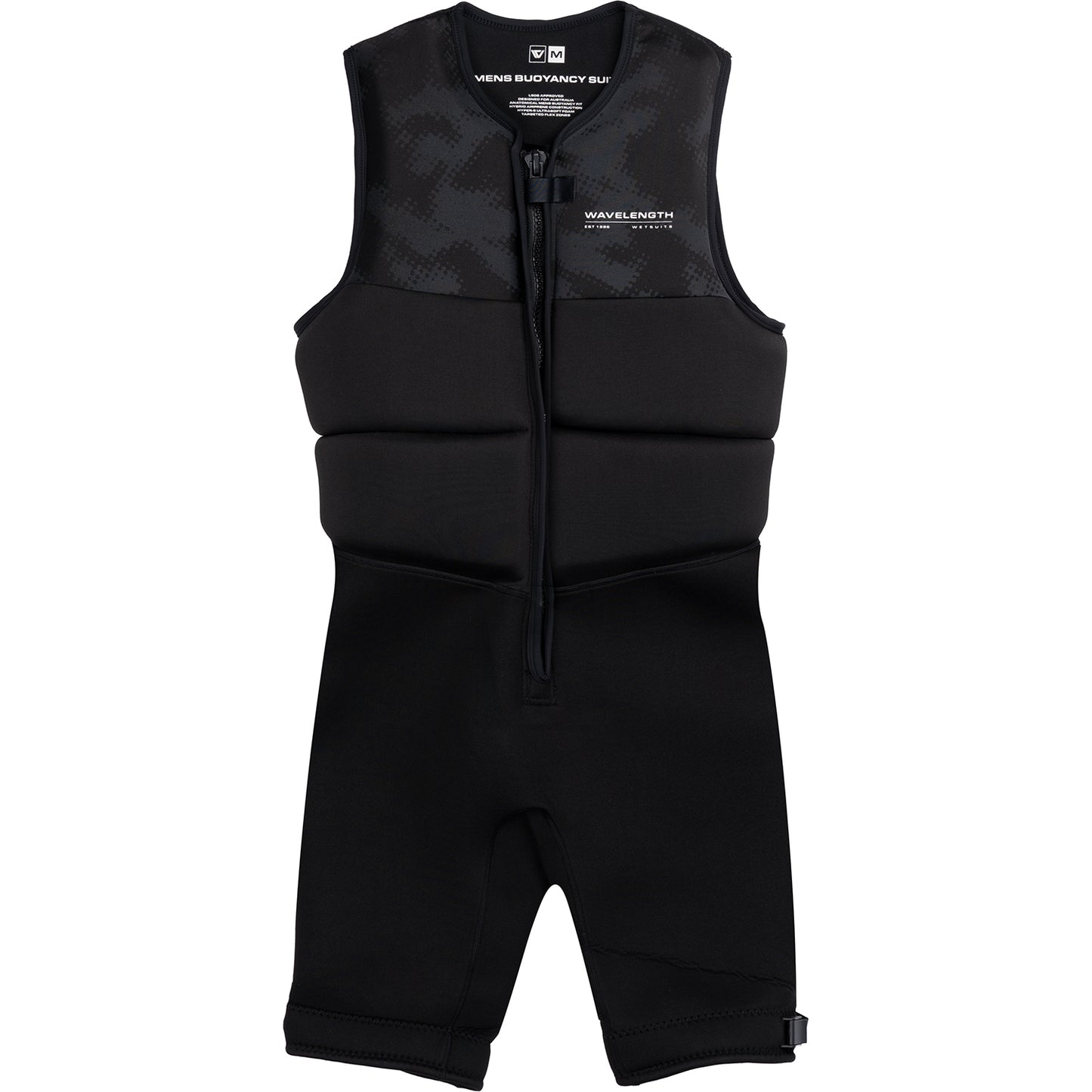 2027 WAVELENGTH MENS BUOYANCY SUIT BLACK