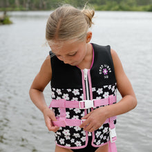 Load image into Gallery viewer, 2027 IVY JUNIOR GIRLS VEST BLACK/PINK
