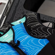 Load image into Gallery viewer, 2027 WAVELENGTH JUNIOR BOYS' BUOYANCY SUIT BLUE
