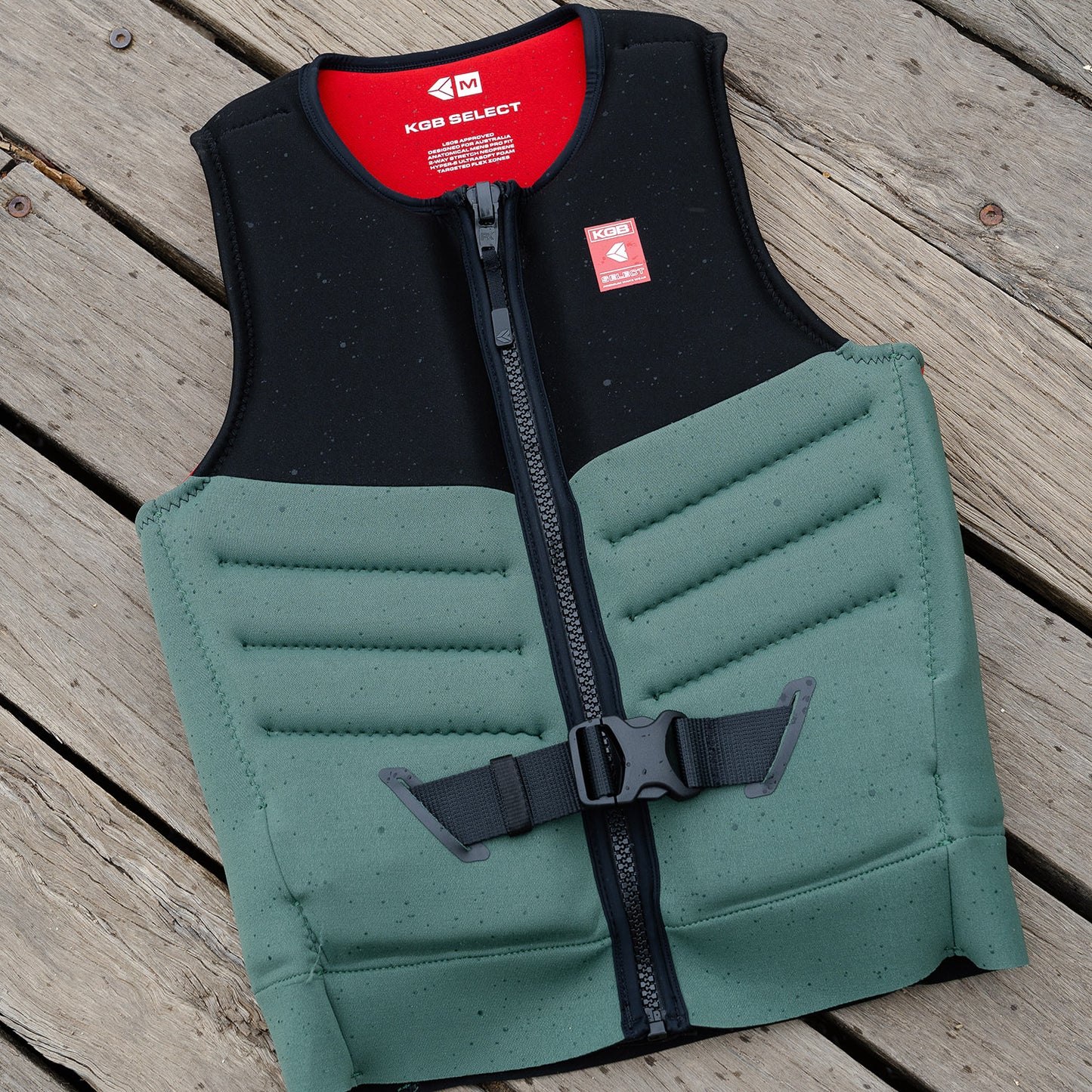 2027 KGB SELECT VEST OLIVE GREEN