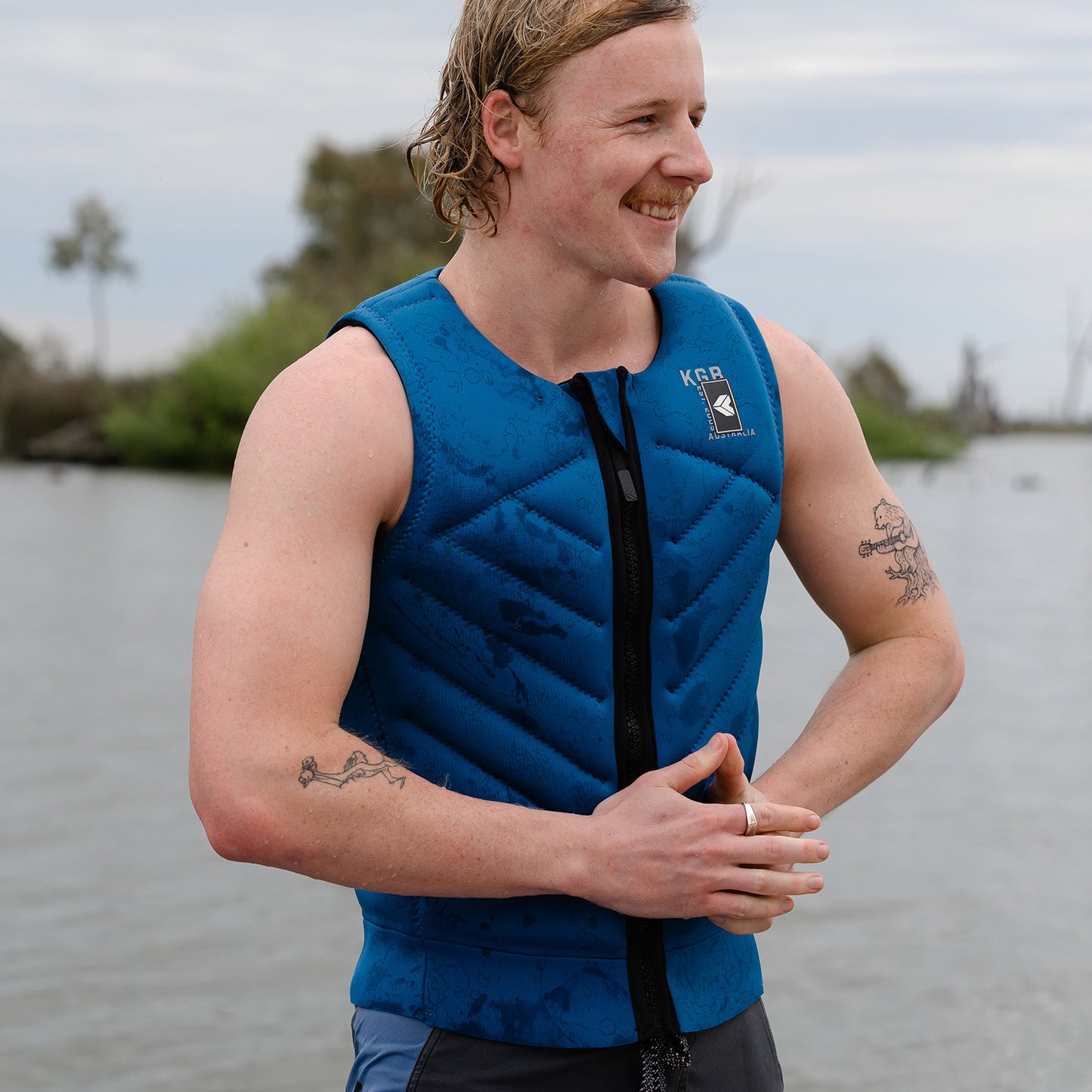 2026 KGB Stash Vest Cobalt
