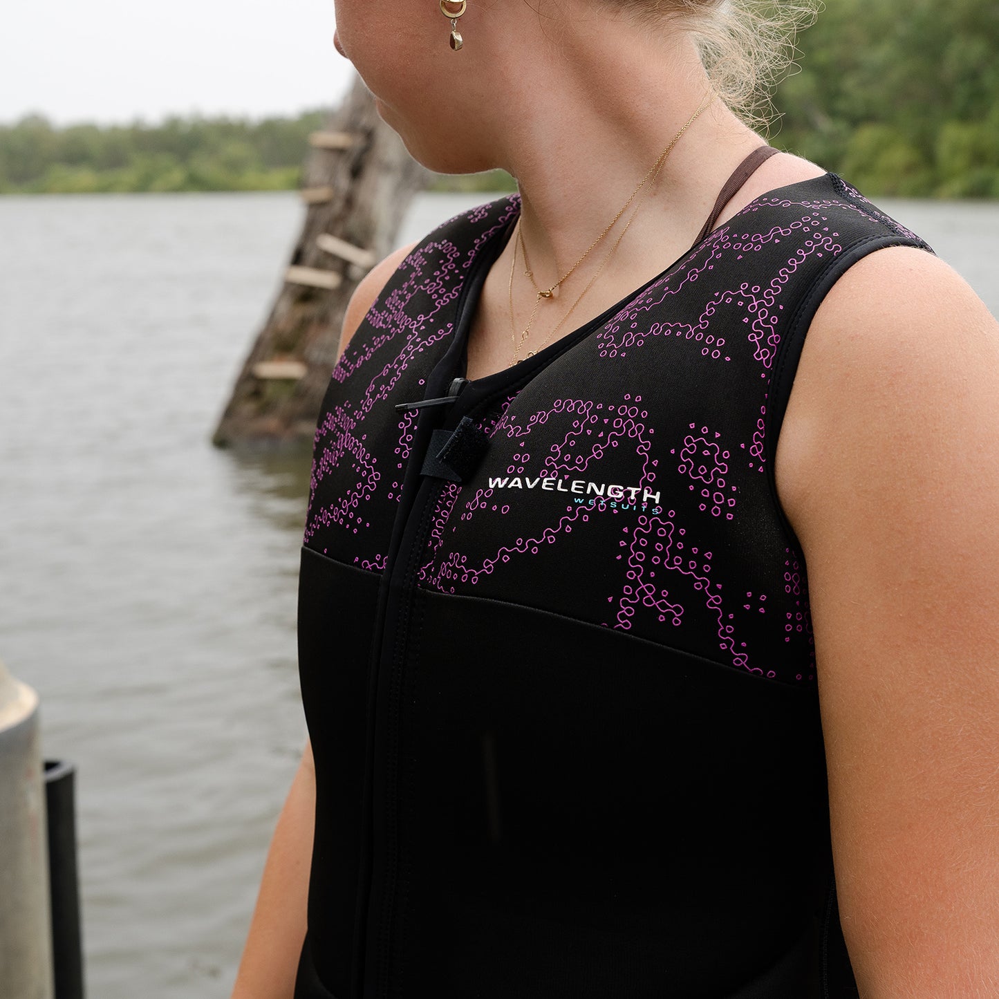 2027 WAVELENGTH LADIES' BUOYANCY SUIT PINK